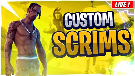 Custom Matchmaking Fortnite Live Scrims Solo Duo Squads Fortnite