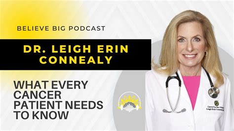 Dr Leigh Erin Connealy The Cancer Revolution Youtube