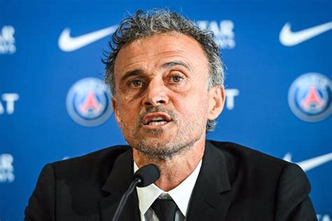 Luis Enrique Soy El Entrenador Ideal Para El Proyecto Del Psg