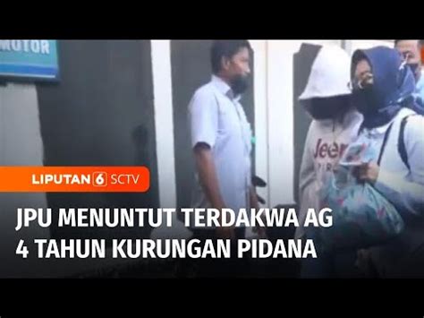 Terdakwa Anak Ag Dituntut Empat Tahun Kurungan Penjara Oleh Jaksa