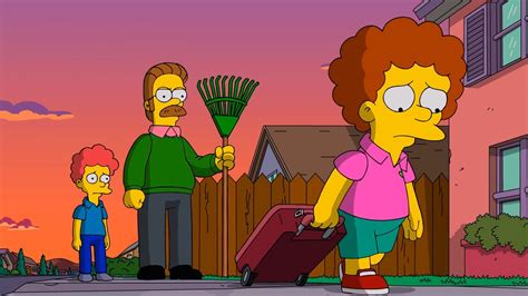 Ned Flanders Corre A Todd De Su Casa Por No Creer En Dios Los Simpsons