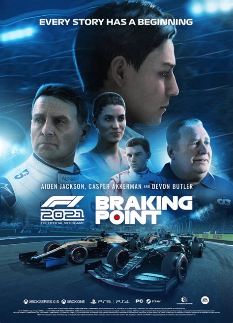 F1 2021 Reveals More Characters For Braking Point Story Mode GTPlanet