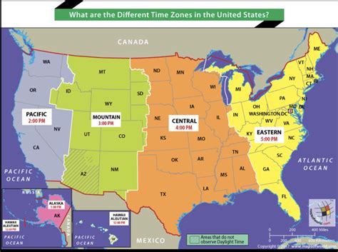 Time Zone Cheat Sheet Psip Data Services Titan Tv Inc