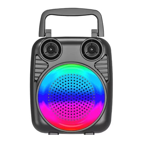 Parlante Portátil Bluetooth Noga NG BT665 Led Colors