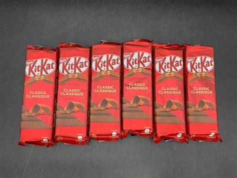 Nestle Kitkat Classic Candy Bars 6 X 120g