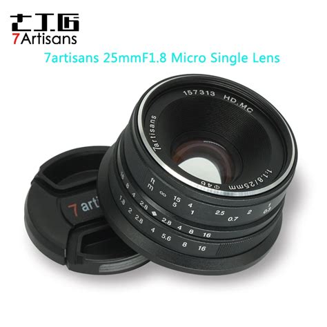 7 Artisans 25mmf1 8 Manual Focus Large Aperture Portrait Micro Single