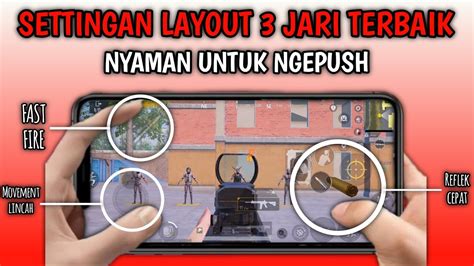 SETTINGAN LAYOUT PUBG 3 JARI TERBAIK CARA SETTING LAYOUT PUBG PUBG