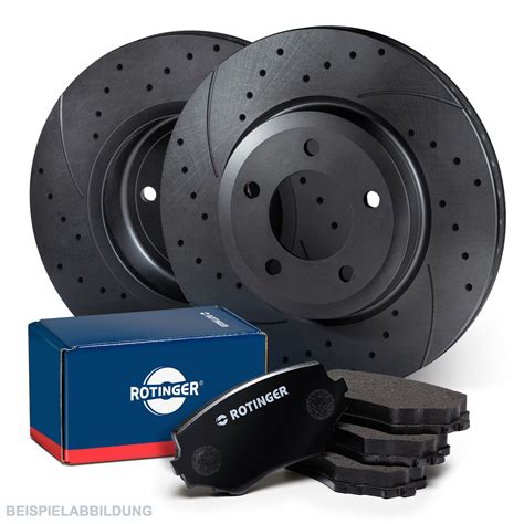 Rotinger Sport Brake Discs Front Axle Pads For Bmw Series D