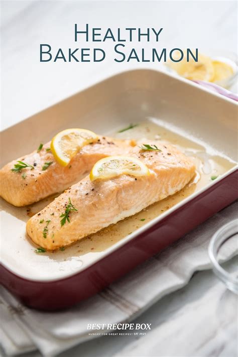 Oven Baked Salmon Recipe Healthy Low Carb Keto Best Recipe Box