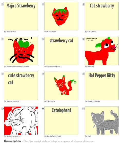 Majira Strawberry Drawception