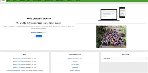 Koha Self Hosted Integrated Library Systems Ils