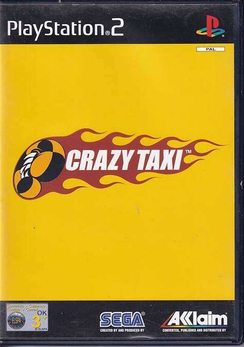 Crazy Taxi Ps B Grade Genbrug