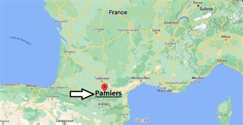 Où se trouve Pamiers Carte Pamiers Où se trouve