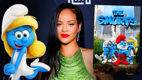 Rihanna As Smurfette In Upcoming Smurfs Movie YouTube