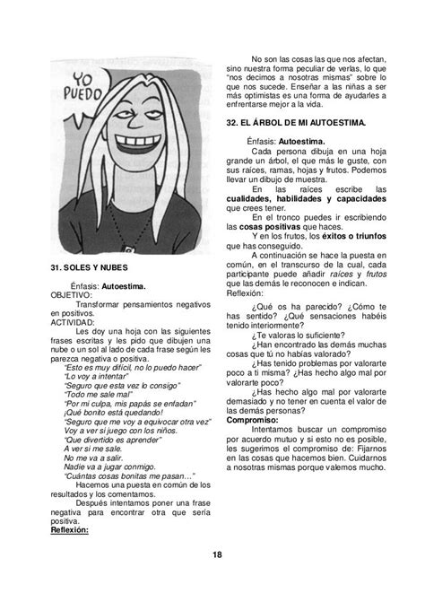 16 Actividades De Autoestima Education World Health Class School