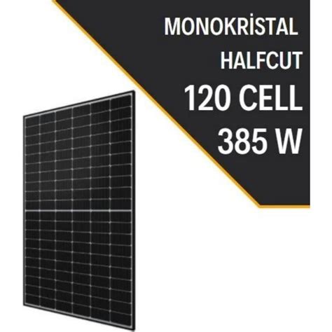 Lexron 385W 9bb Half Cut Monokristal Güneş Paneli Fiyatı