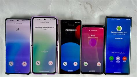 Incoming Calls LG Wing Samsung Galaxy Z Flip5 Samsung Galaxy Fold2