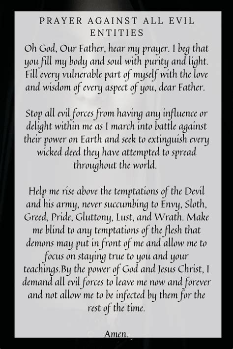 6 Divine Prayers Of Protection From Demons Prayrs