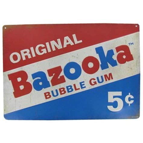 Retro Bazooka Bubble gum