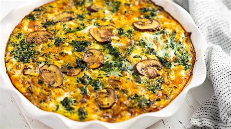 Easy Crustless Spinach Quiche