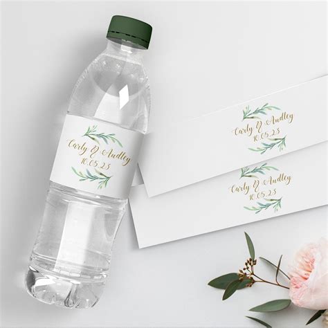 Free Custom Water Bottle Labels Template