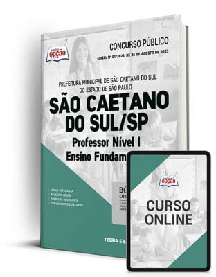 Baixe Apostila pdf Apostila Pref São Caetano do Sul SP 2023 Professor