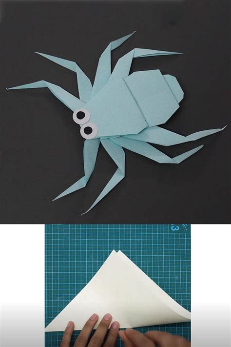 How To Make Paper Spider Easy Origami Kirikomi Origami Spider Origami