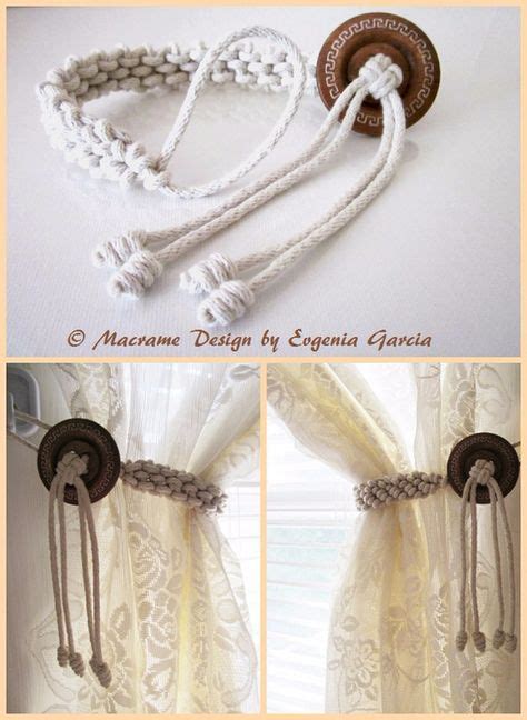 29 Diy Curtain Tie Backs Ideas Curtain Tie Backs Curtain Ties Diy Curtains