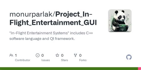 Github Monurparlak Project In Flight Entertainment Gui In Flight