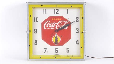 Drink Coca Cola Neon Clock X For Sale At Auction Mecum Auctions