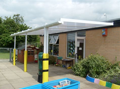 Ixworth CE VC Primary School Bury St Edmunds Wall Mounted Canopy