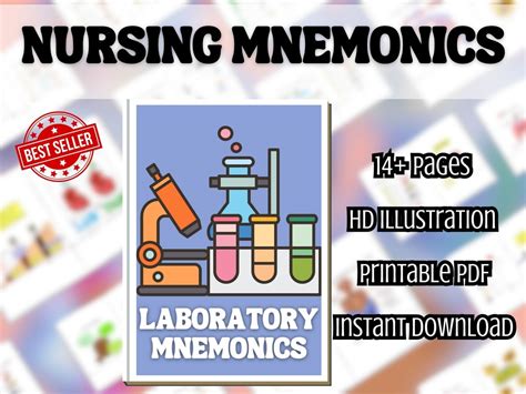 14 Pages Printable Nursing Laboratory Mnemonics Nursing Etsy