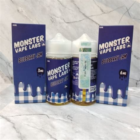 Jual Monster Vape Labs Blueberry Jam 100ml Di Lapak Vapeoi Palembang