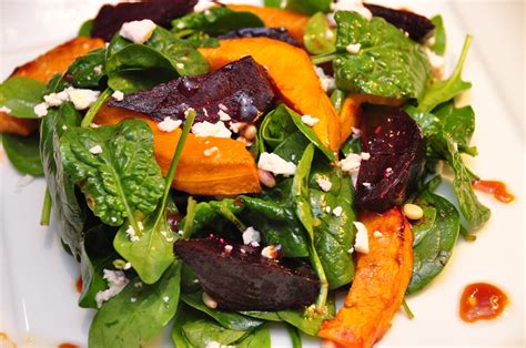 Roasted Beetroot And Pumpkin Salad In Vino Cotto Dressing Il Baronello