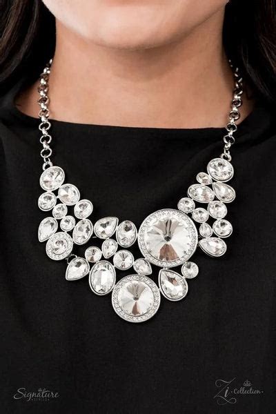 Paparazzi The Danielle Signature Zi Collection Necklace White 2021