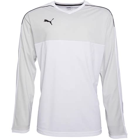 Buy Puma Mens Accuracy Long Sleeve Football Jersey Whiteblack