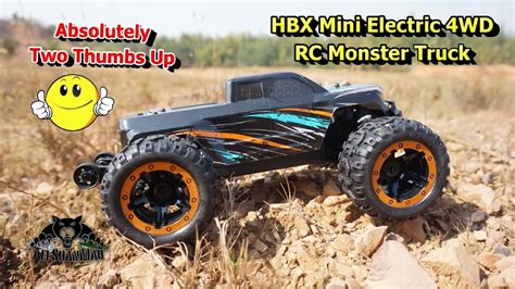 Hbx 16889 Electric Off Road 4wd Mini Rc Monster Truck Youtube