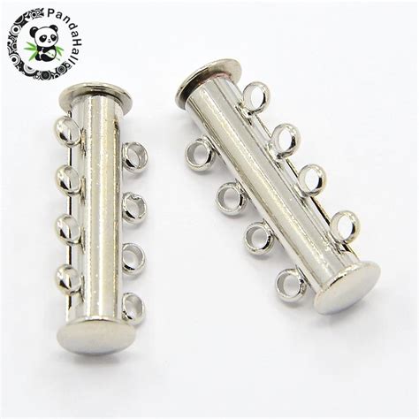 Aliexpress Buy Strands Brass Magnetic Slide Lock Clasps