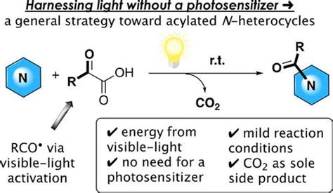 VisibleLightTriggered Metal And PhotocatalystFree Acylation Of N