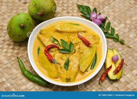 Kerala Fish Curry With Raw Mango Coconut Milk Or Bengali Rohu Or