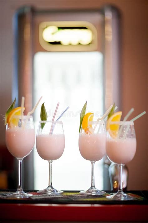 Beautiful Wedding Reception Drinks Detail Stock Image Image Of