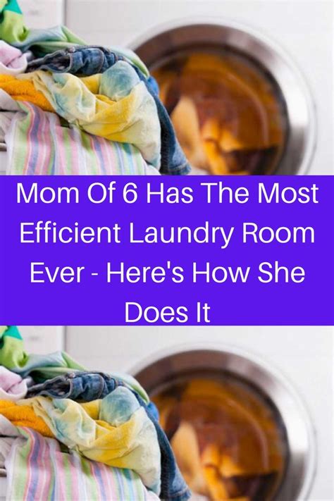 Mom Of Has The Most Efficient Laundry Room Ever Here S How She Does