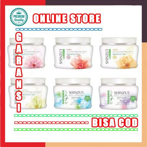 Jual Shinzui Skin Lightening Body Scrub 200 G Shopee Indonesia