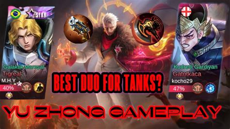 YU ZHONG BEST BUILD FOR TANKS MOBİLE LEGENDS YU ZHONG GAMEPLAY