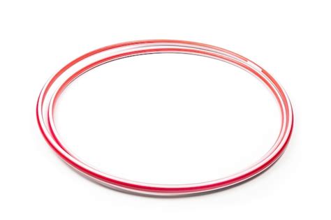 Premium Photo Gymnastic Sports Equipment Hula Hoop On A White