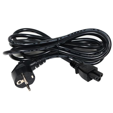 Vde Approved Eu Pin Power Cords With Molded Plug Lead Clover C Power