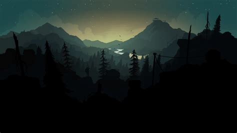 Firewatch Wallpapers Top Free Firewatch Backgrounds Wallpaperaccess