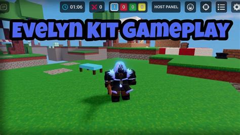 Pro Evelyn Kit Gameplay On Mobile Roblox Bedwars YouTube