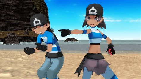 Mmd Team Aqua Grunts By Austichar On Deviantart