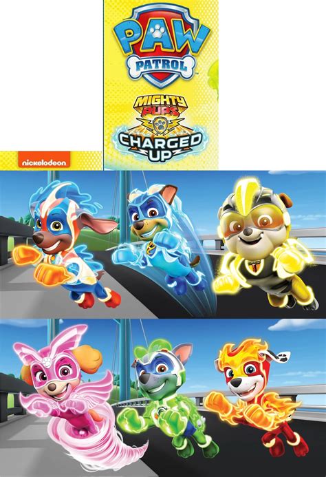 Paw Patrol Mighty Pups Charged Up Poster